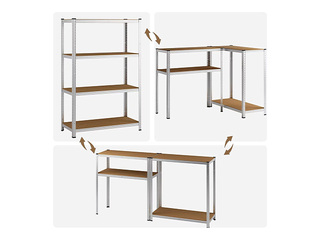 Warehouse shelving Master, 180x120x60cm