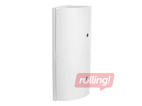 Vannitoariiul Tatay, nurgamudel, ustega, valge