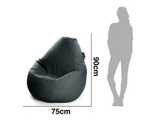 Sēžammaiss Qubo Comfort 90 Sea, Velvet Fit