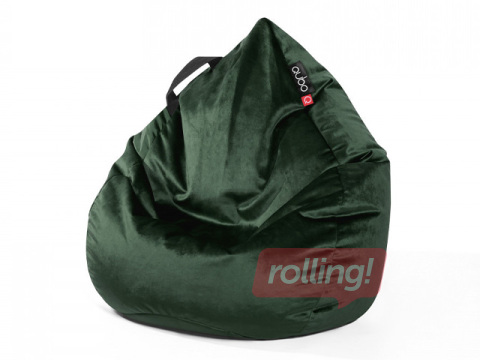 Kids’ Bean Bag Qubo Drizzle Drop Emerald, Fresh Fit