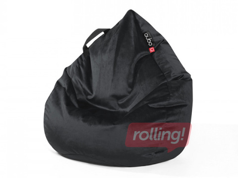 Kids’ bean bag Qubo Drizzle Drop Onyx, Fresh Fit