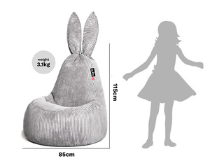 Kott-tool Qubo Daddy Rabbit Menthe, Velvet Fit