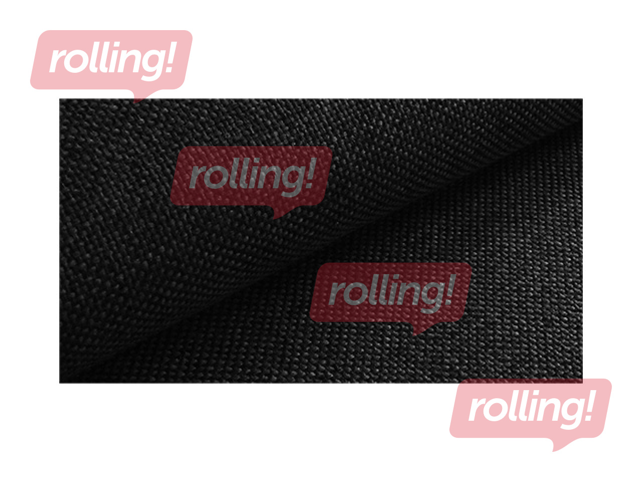 Bean Bag Qubo Longer Ebony, Mesh Fit