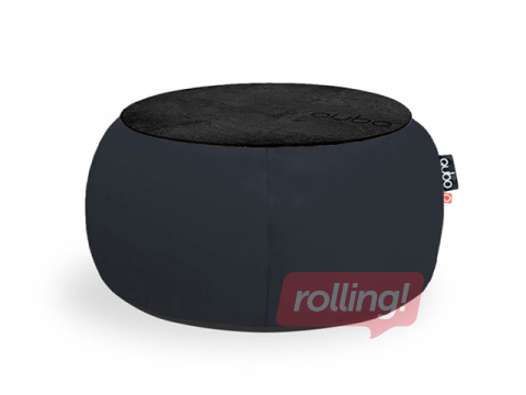 Istumislau Qubo Combo Just Table + Just Top Black, Soft Fit