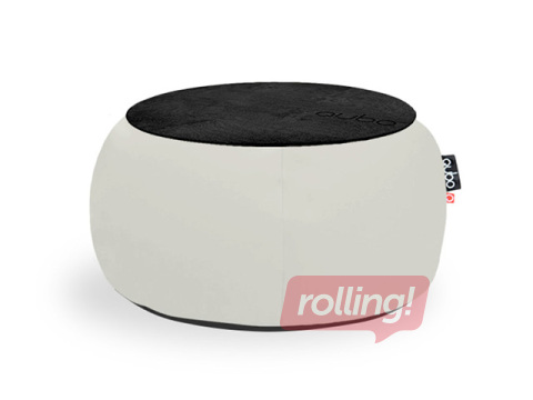 Istumislau Qubo Combo Just Table + Just Top Black Jasmine, Soft Fit
