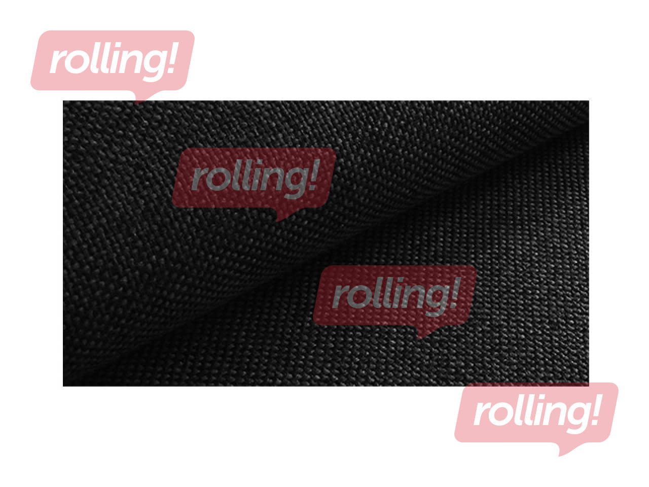 Kott-toolid ja laud Qubo Combo Lounger + Just Table + Just Top Black, Ebony Mesh Fit