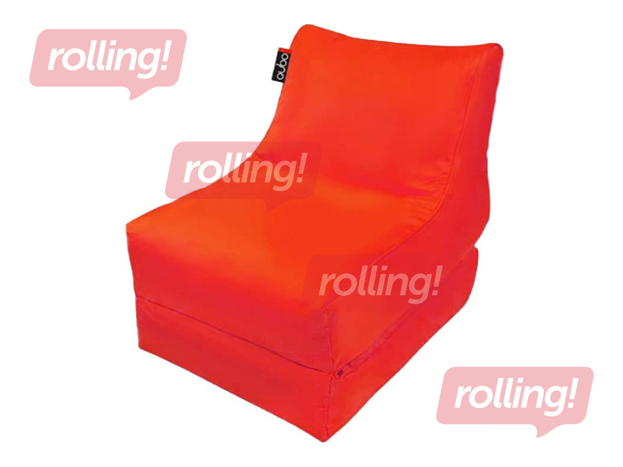 Qubo Lounger Portable Strawberry, Pop Fit Kott-tool