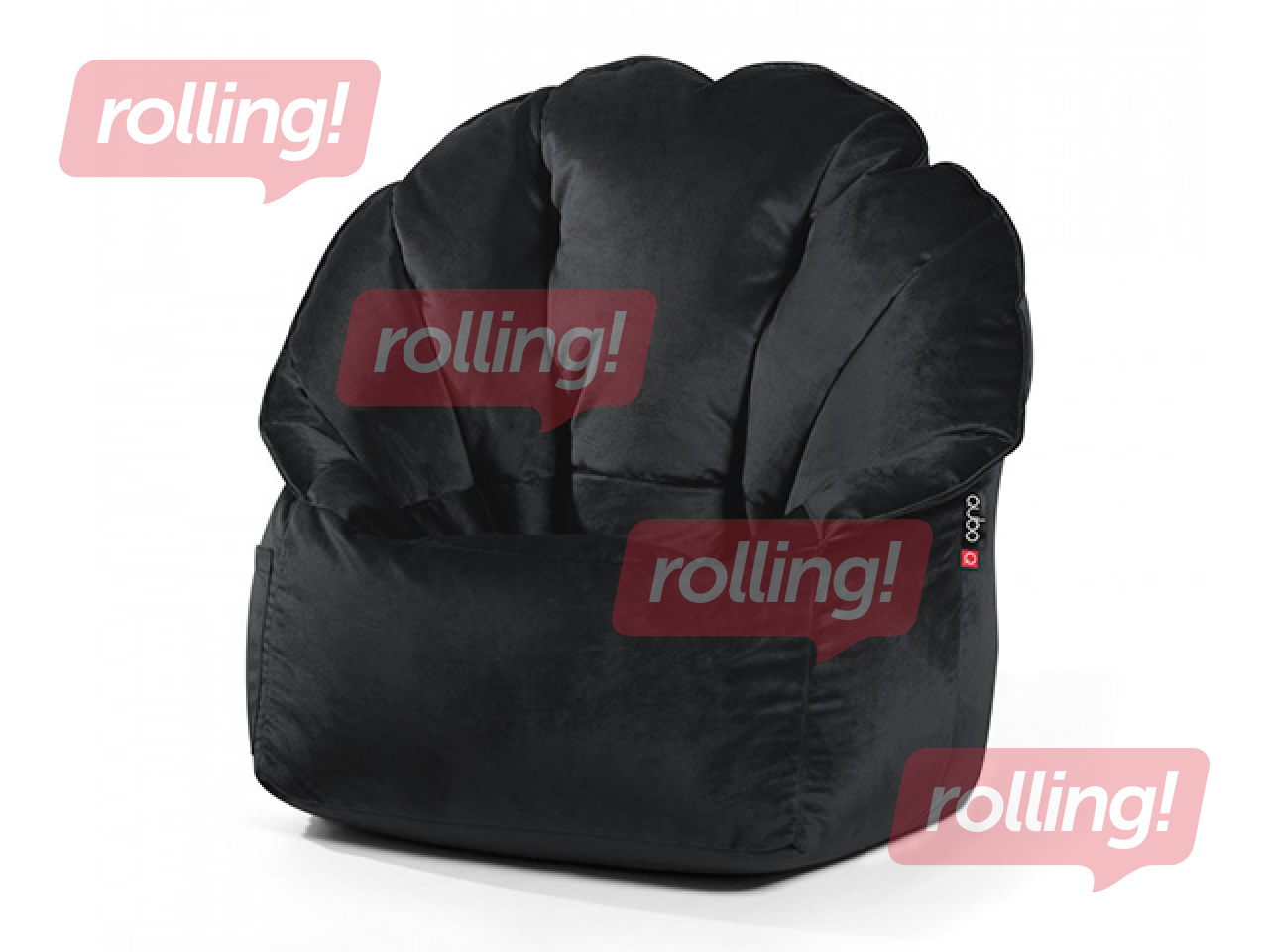 Qubo Shell Onyx, Fresh Fit Bean Bag