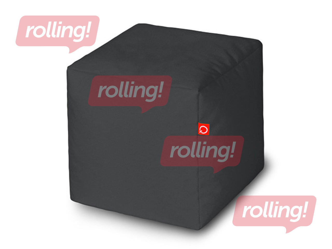 Пуф Qubo Cube 50 Graphite, Pop Fit