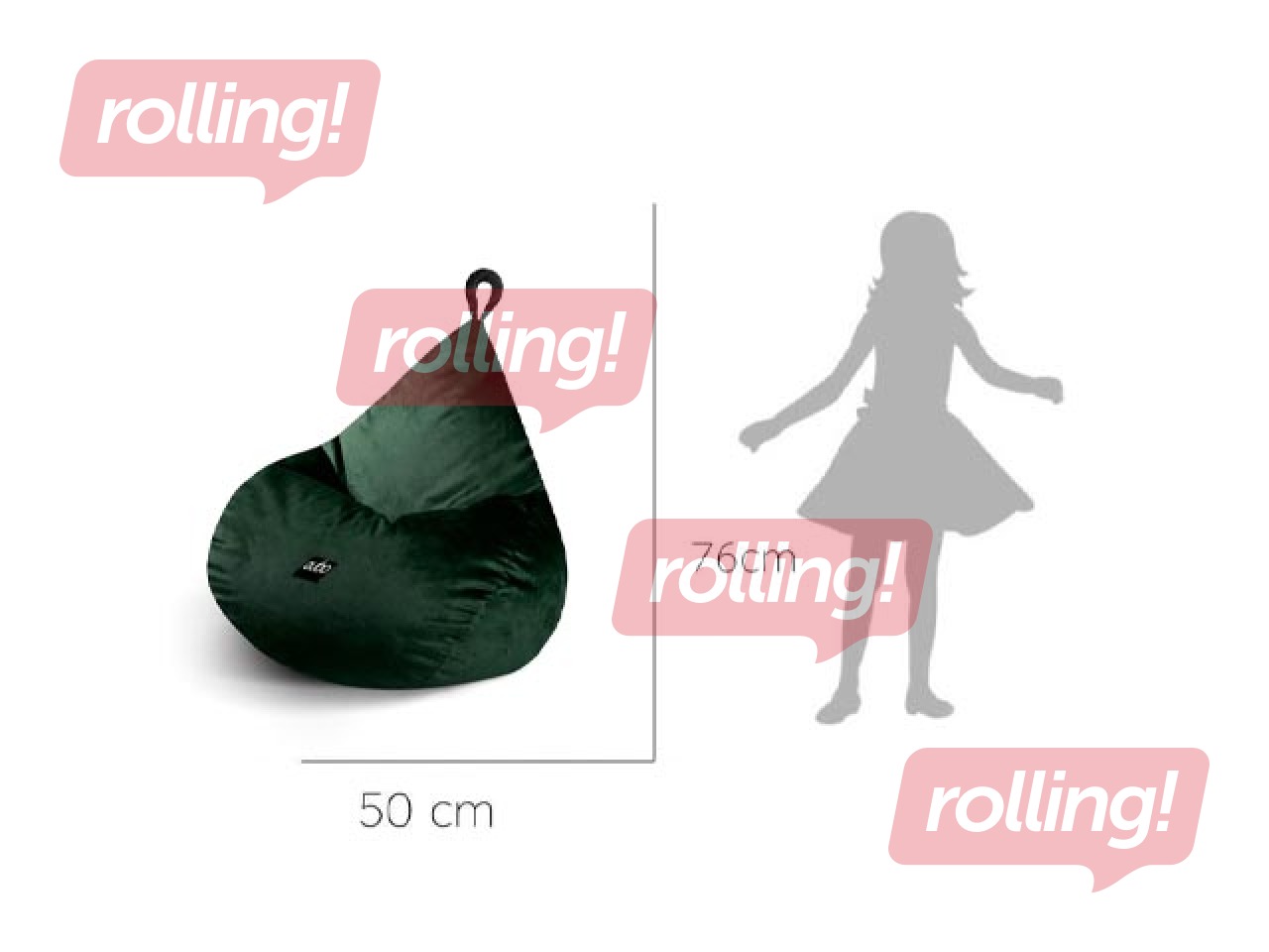 Tumbatool Qubo Tiny Drop Emerald, Fresh Fit