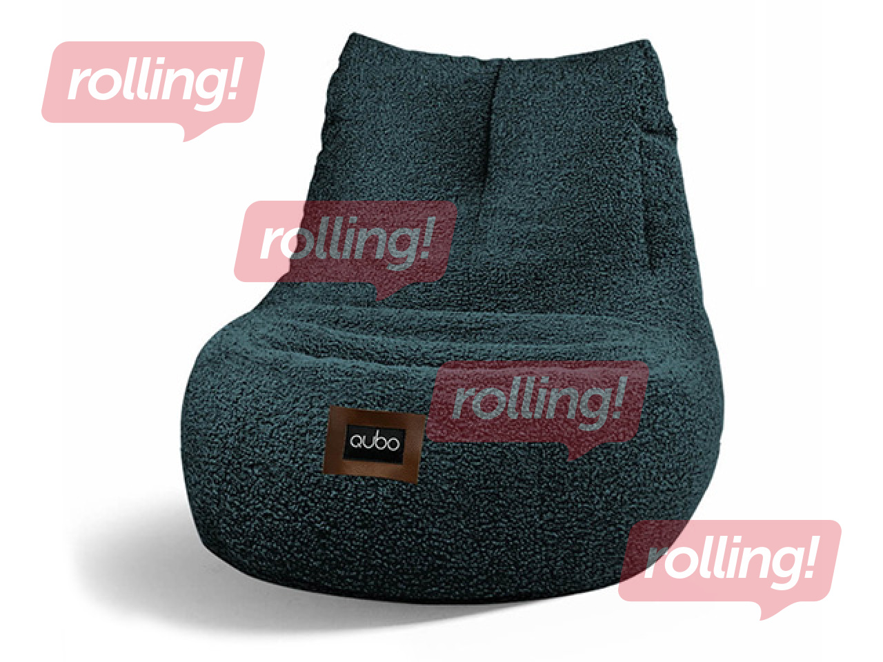 Bean Bag Qubo, Cloud, Fluffy Fit, Crocus