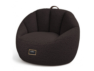 Кресло-мешок Qubo Zennel Fluffy Fit, Currant