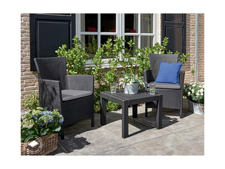 Garden furniture set Keter Rosario, Balcony Set, grey
