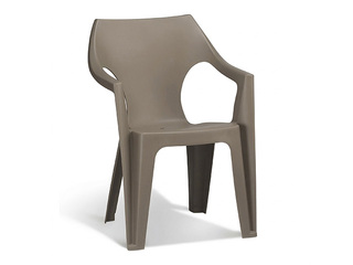 Садовый стул Keter Dante, Low Back, коричневый