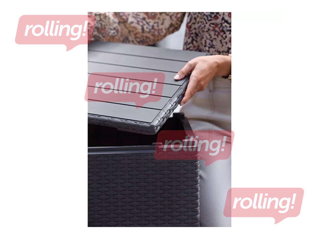 Aialaud, hoiukast Keter Vigo, hall