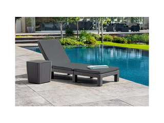 Aialaud, hoiukast Keter Luzon, Flat Wicker, hall