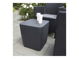 Aialaud, hoiukast Keter Luzon, Flat Wicker, hall