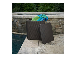 Aialaud, hoiukast Keter Luzon, Flat Wicker, hall