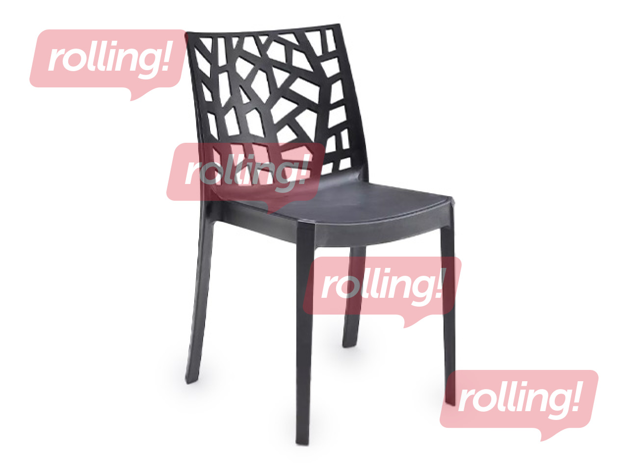 Dārza krēsls Bica Matrix, pelēks