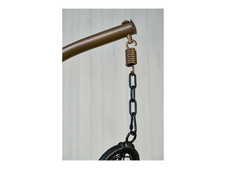 Hanging chair Domoletti Simple, green, beige