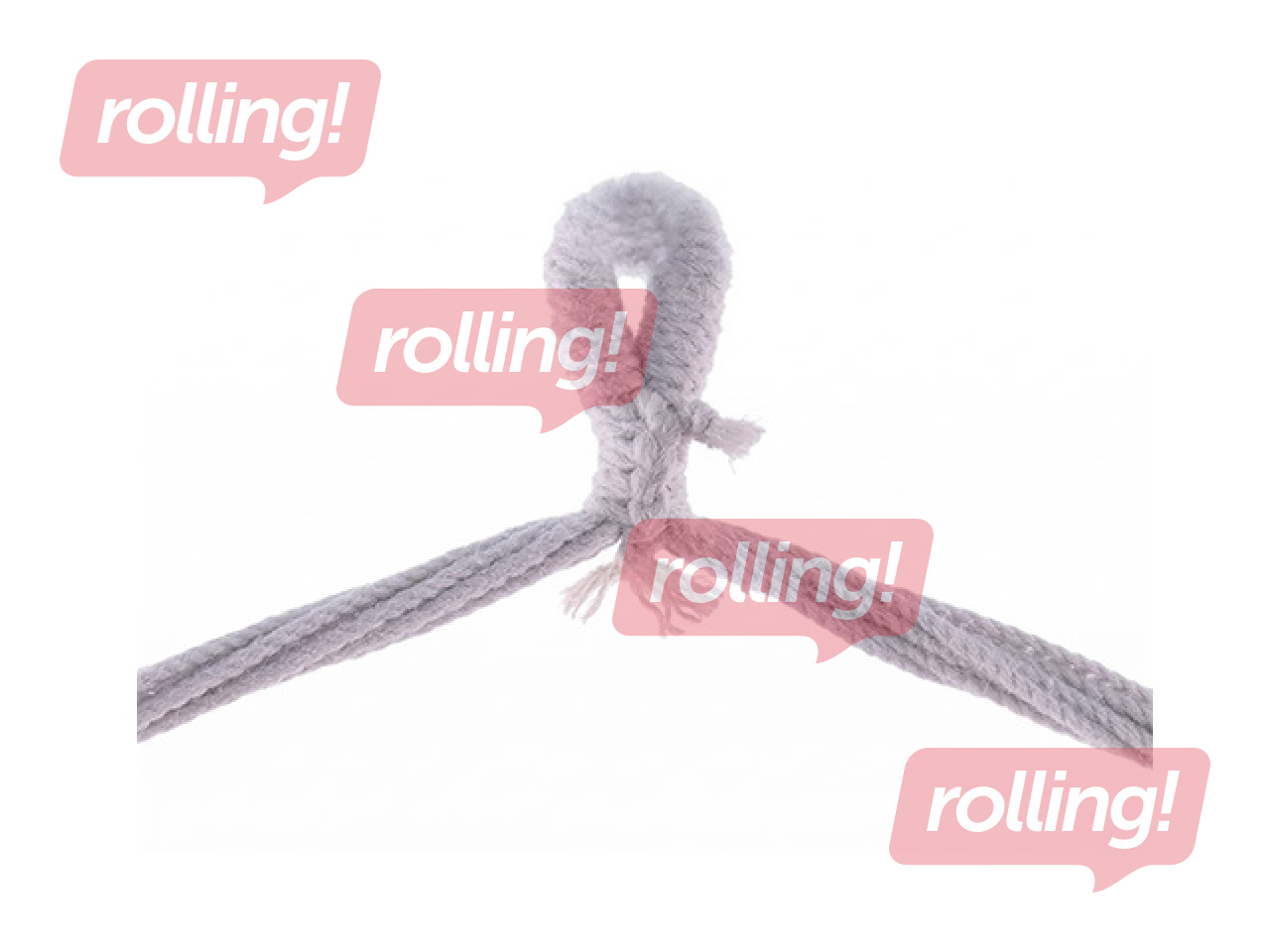 Piekaramais šūpuļkrēsls Domoletti Hanging, sarkans