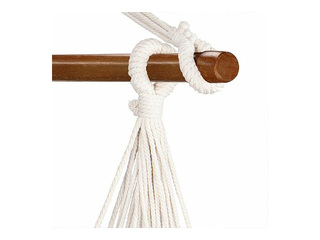 Hanging chair Springos, Brazilian, grey, beige