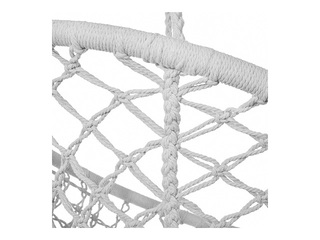Подвесное кресло Springos, с бахромой, серое