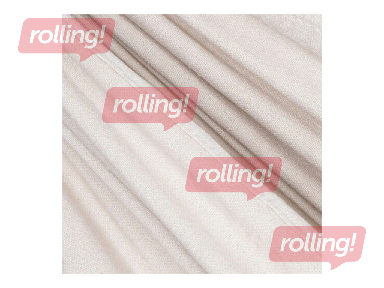 Võrkkiik Springos, valge, 200×150cm