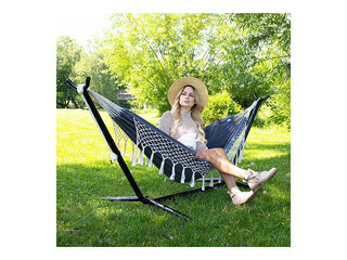 Hammock Springos, grey, 200×150cm
