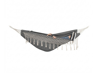 Šūpuļtīkls Springos, pelēks, 200x150cm