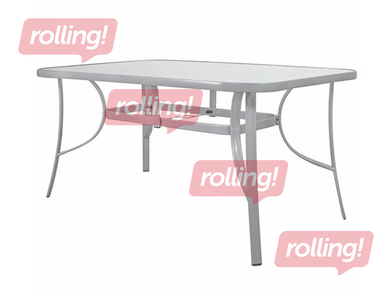 Aialaud Springos, valge, 150x90cm