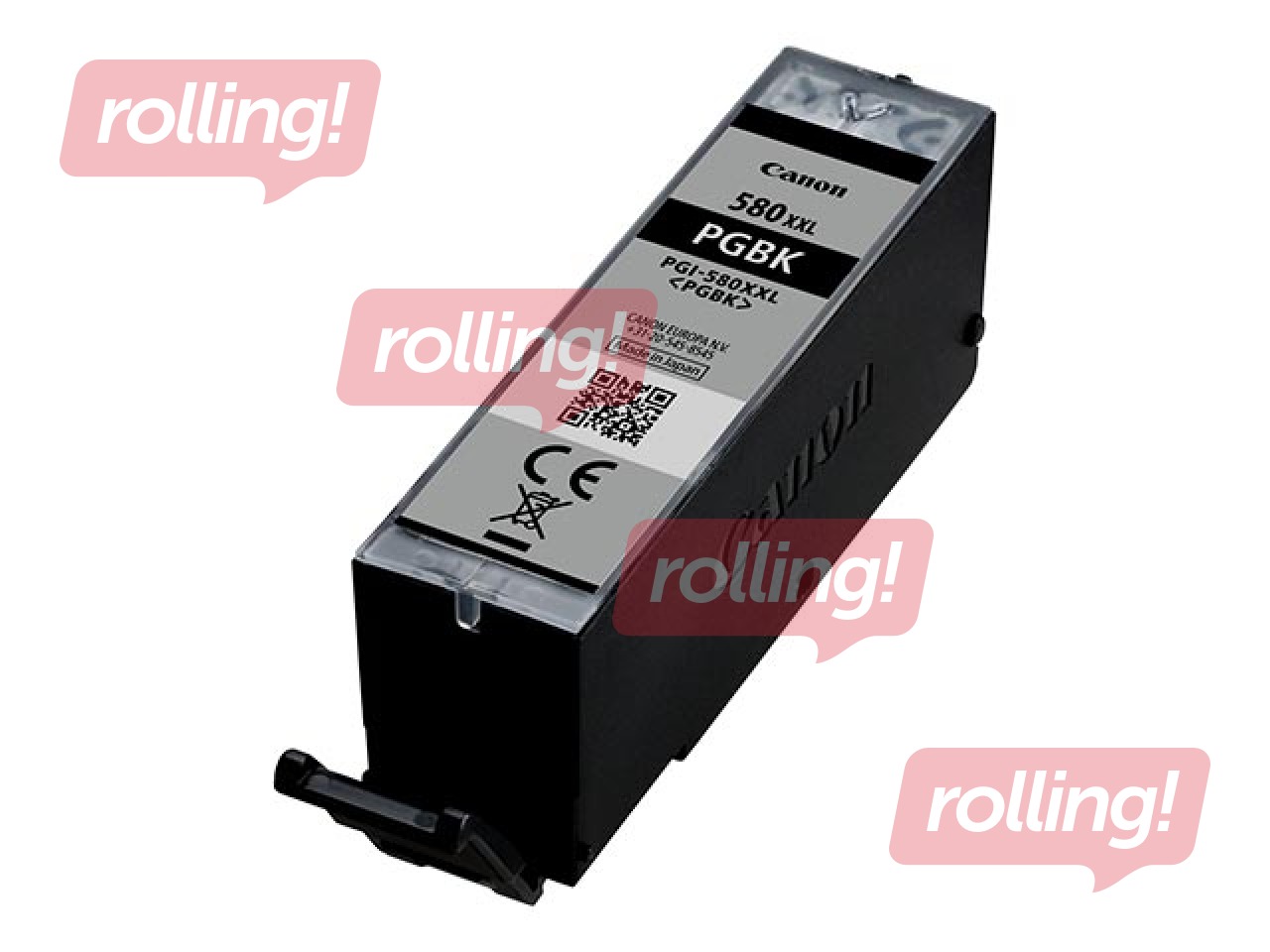 Tintes kasete Canon PGI-580XXL, Pigmenta Melna (600 lpp)