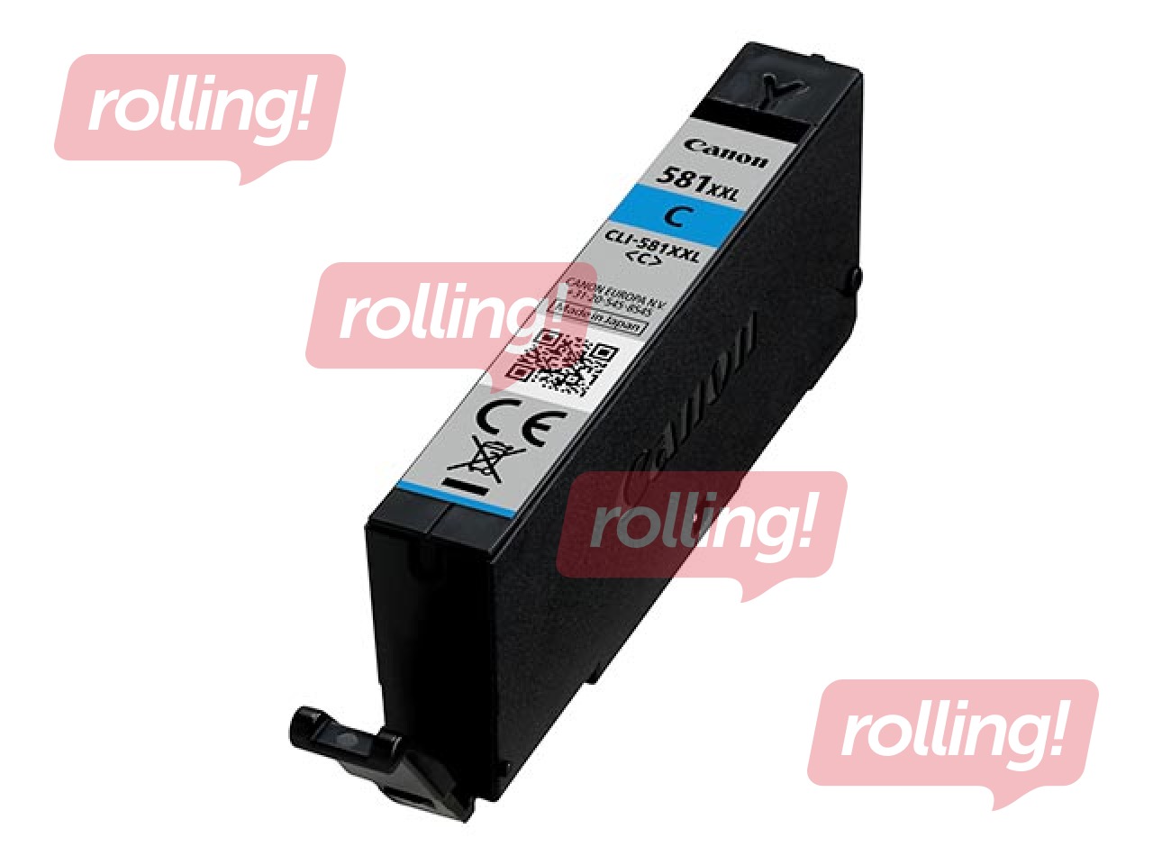 Tintes kasete Canon CLI-581XXL, Ciānzila (820 lpp)
