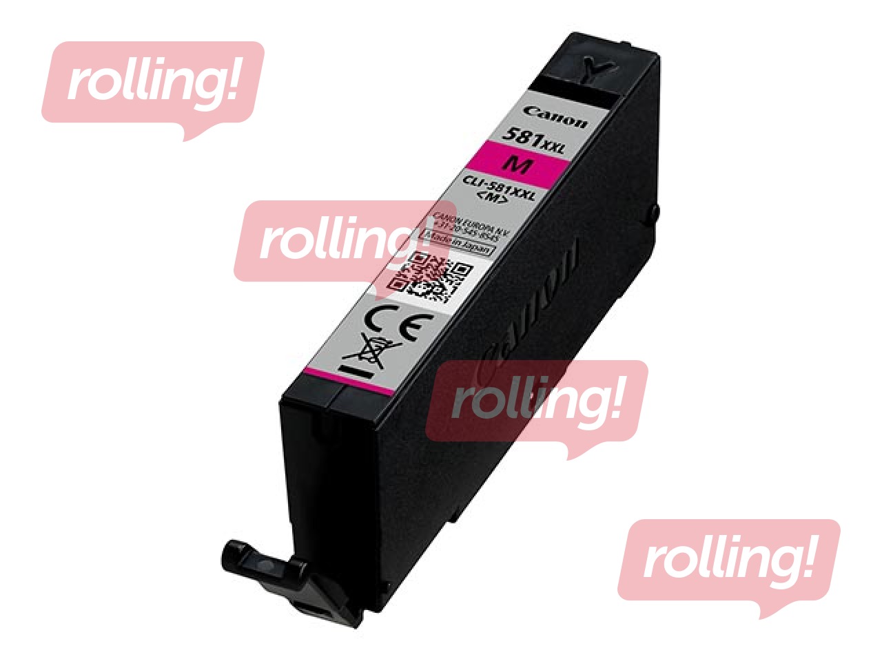 Tintes kasete Canon CLI-581XXL, Fuksīna sarkana (820 lpp)