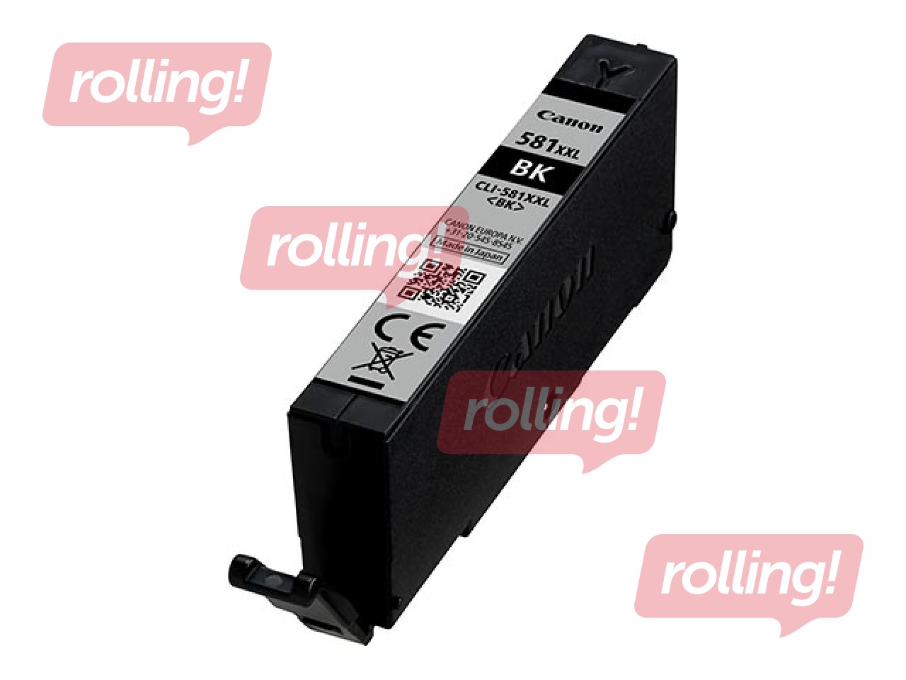 Tintes kasete Canon CLI-581XXL, Melna (820 lpp)