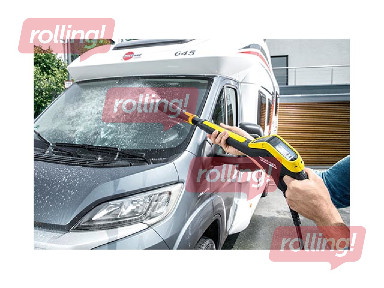 Augstspiediena mazgātājs K7 Premium Smart Control, 3000W, dzeltens