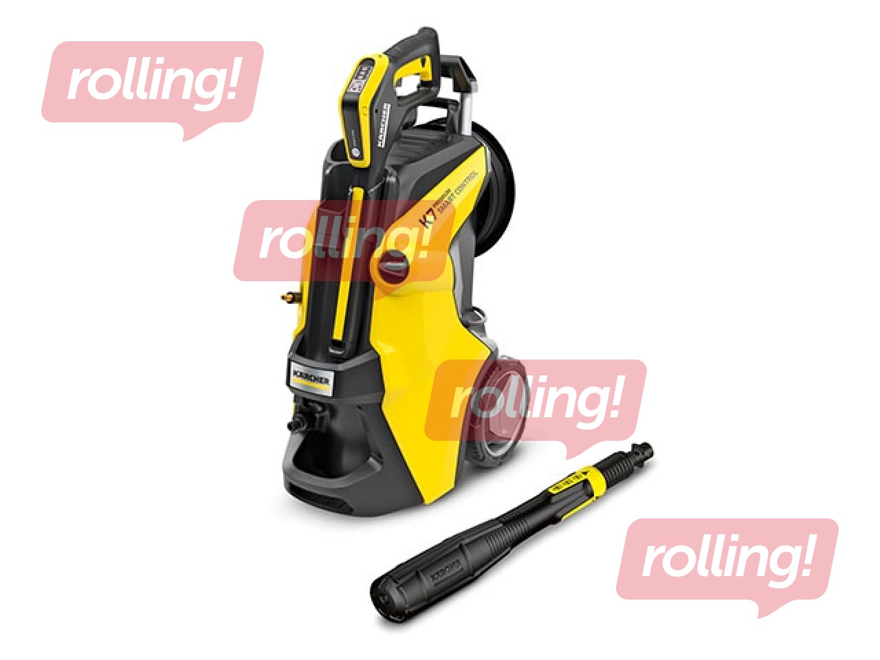 Kõrgsurvepesur Kärcher K7 Premium Smart Control, 3000 W, kollane