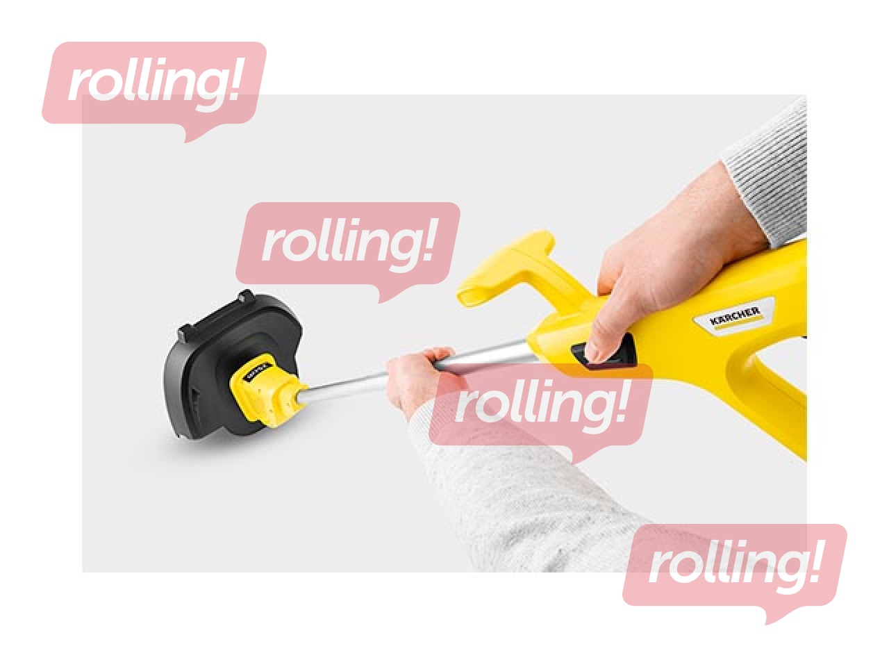 Trimmeris akumulatora Karcher LTR 18-25 , komplekts