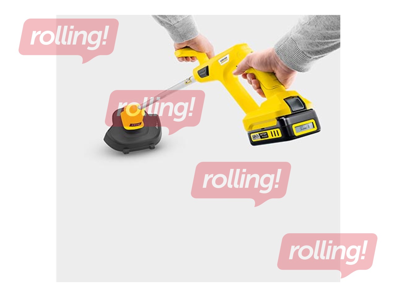 Trimmeris akumulatora Karcher LTR 18-25 , komplekts