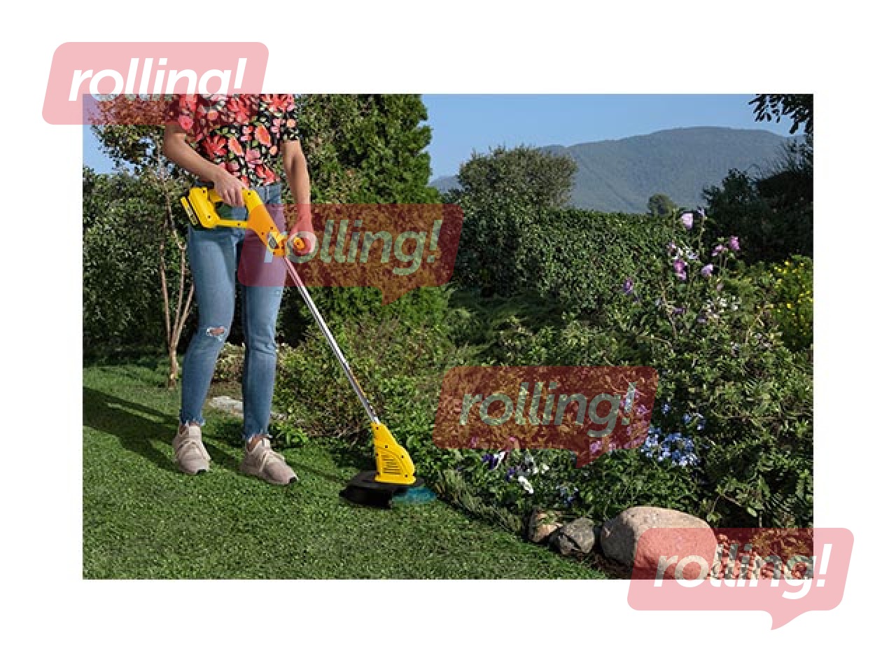 Trimmeris akumulatora Karcher LTR 18-25 , komplekts