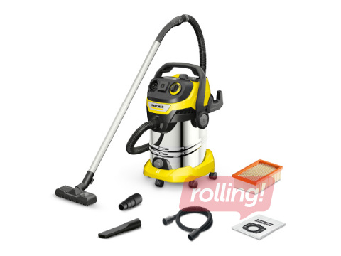 Tolmuimeja Kärcher WD 6 P S V-30/8/35/T märg- ja kuivpuhastuseks, 30 l