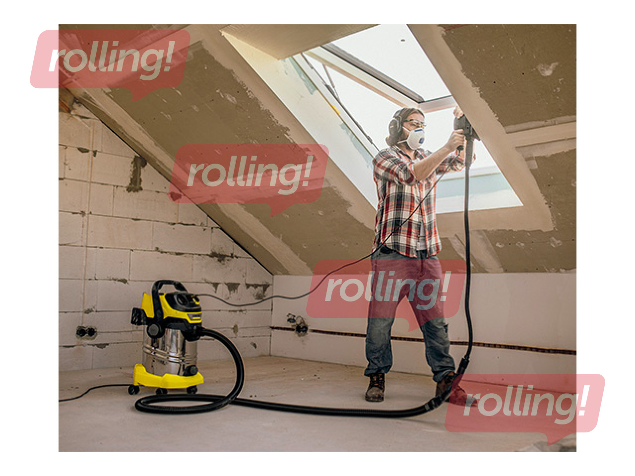 Tolmuimeja Kärcher WD 6 P S V-30/8/35/T märg- ja kuivpuhastuseks, 30 l