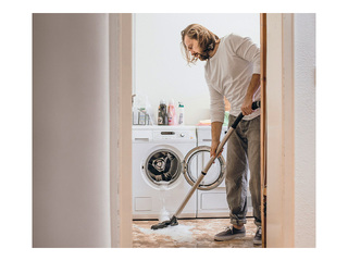 Putekļu sūcējs Kärcher WD 6 slapjai un sausai uzkopšanai, dzeltens