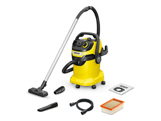 Vacuum cleaner Kärcher WD 6 for wet and dry cleaning, yellow