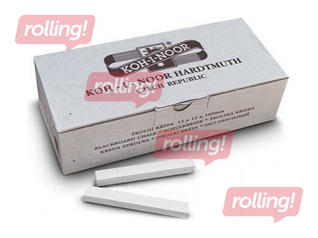 Kriidid Koh-i-noor,100 tk., valge