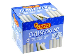Tahvli kriidid Jovi, valge, 100 tk.