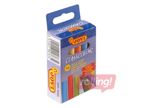 Kriidid Jovi tahvlile, värvilised, 10 tk.