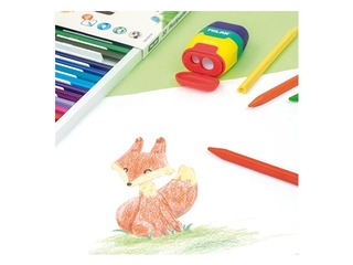 Vaska krītiņi Milan Plastipastel, 24 krāsas