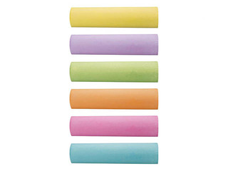 Milan Maxi värvilised mittetolmuvad kriidid, 6 tk.