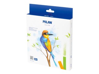 Pastellkriidid Milan Art, 24 värvi